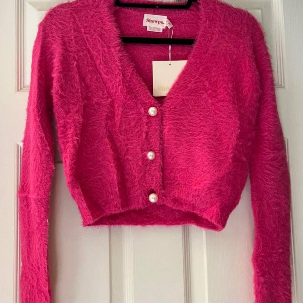 Showpo hot pink sweater